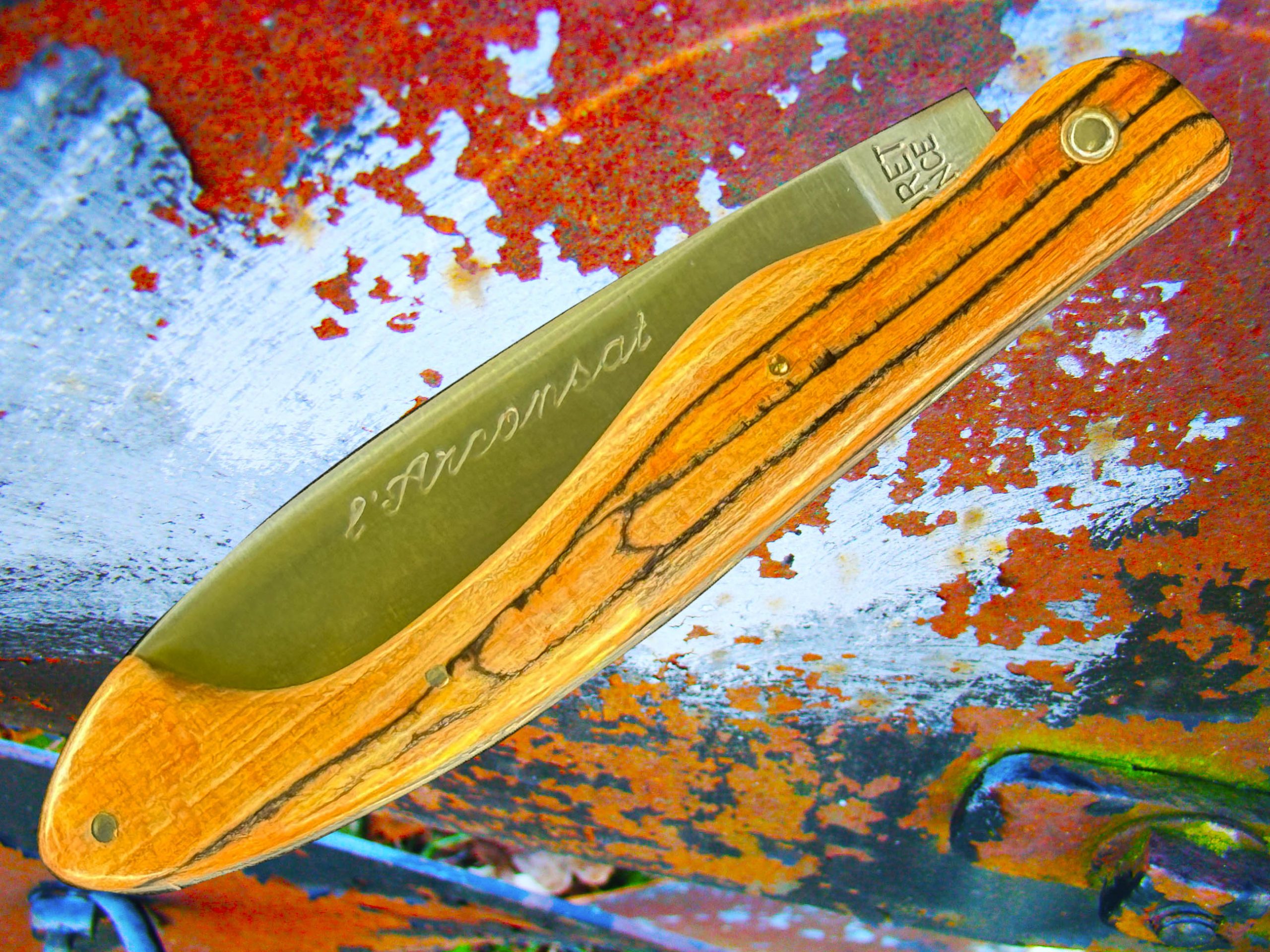 Arconsat ® Bois stabilisé 2 Hêtre échauffé