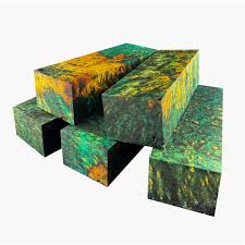 Arconsat ® Bois stabilisé 4 "loupe d'Amboine" – Image 2