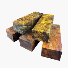 Arconsat ® Bois stabilisé 4 "loupe d'Amboine" – Image 4