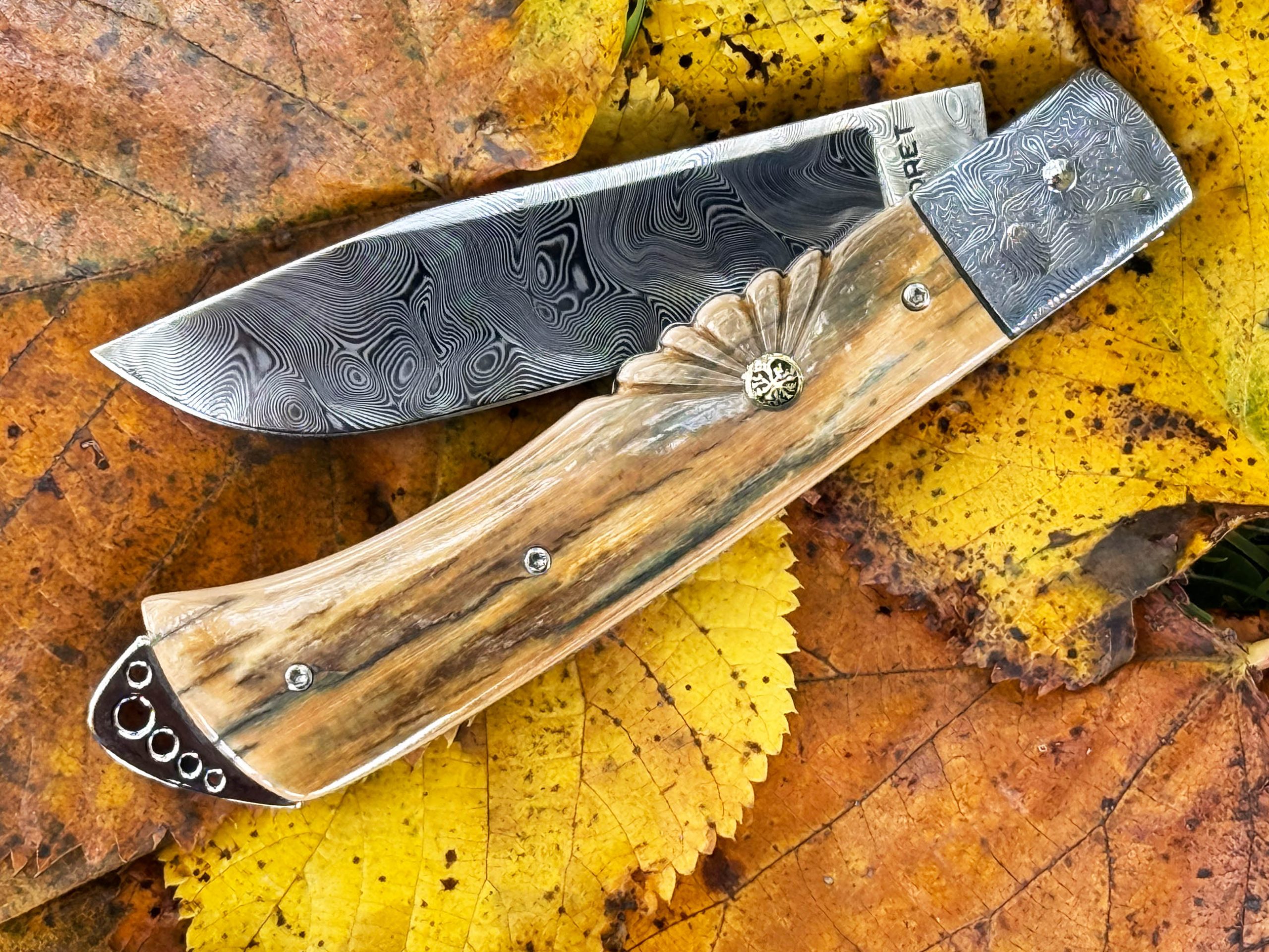 Bourbonnais Mammouth lame Damasteel mitres Gérard ALMUZARA