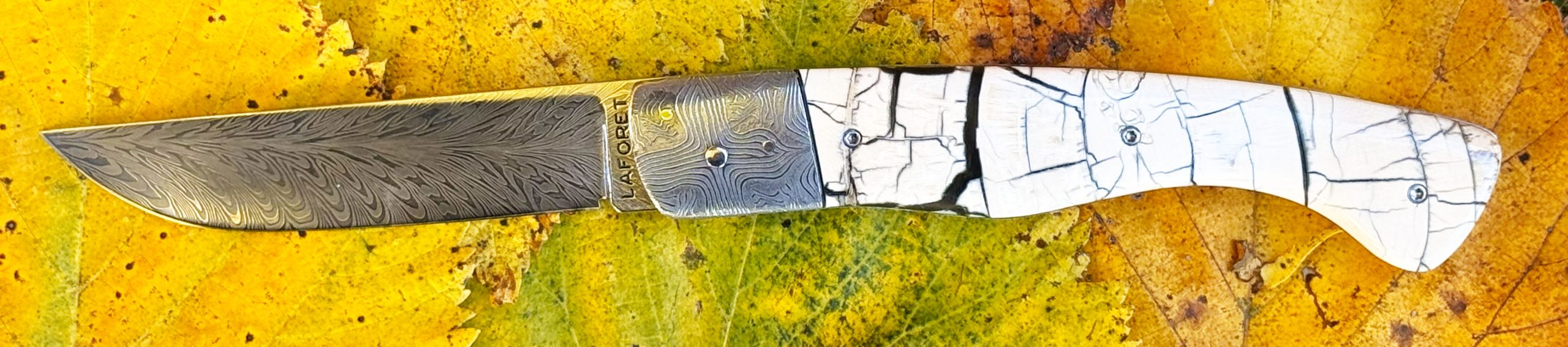 Interprétation du Thiers 13 Cm pulpe ivoire de mammouth mitres damas Gérard ALMUZARA – Image 5